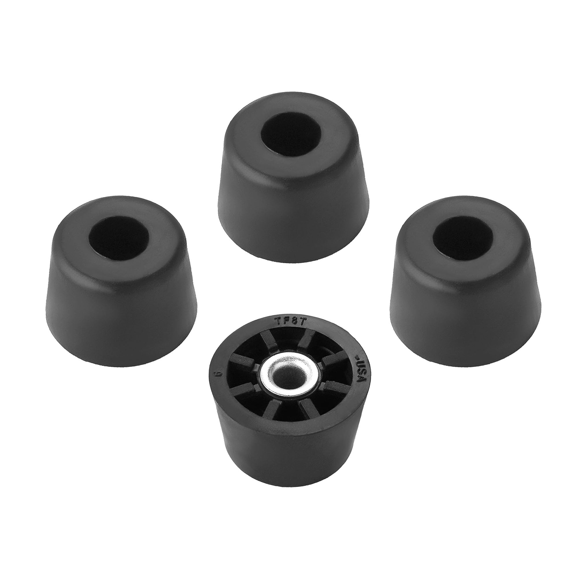 4 piedini in gomma extra alto rotondo medio – .625 H x .932 D – Made in USA – Spedizione gratuita usa