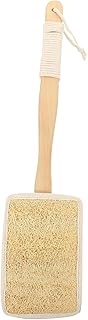 Luffa-Badebürste, natürlicher Luffa-Rückenschrubber auf einem Stab, Peeling, Körpertiefenreinigung, Luffa-Schwamm für Damen, Herren, Erwachsene, Familie, Mutter, Vater, Freunde