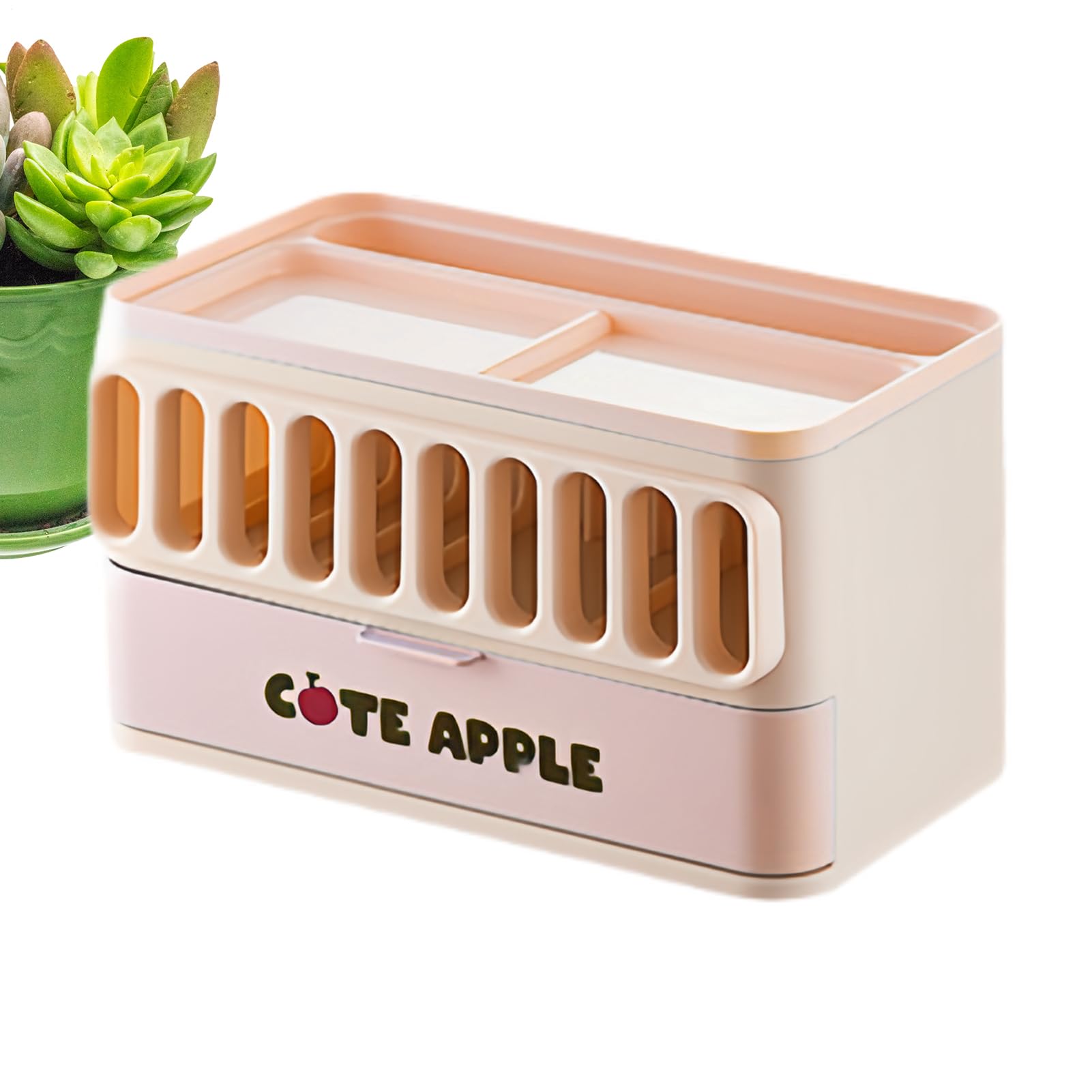 Boîte de rangement de bureau multifonctionnelle Hugsweet pour école et organisation maison