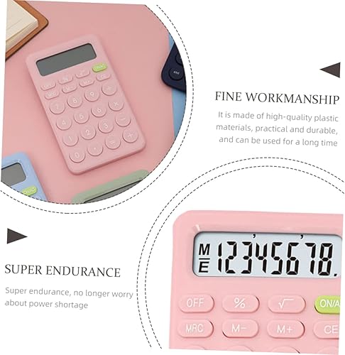 Miniatura 4 de LALAFINA Calculator Eight Office Calculadora Caculator School Supply Calculating Device Tool Student Mini Plastic