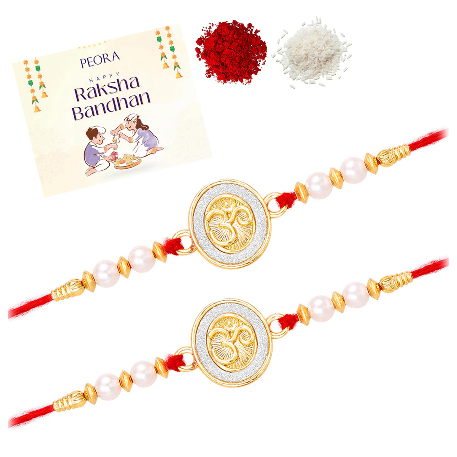 Rakhshabandhan Ohm Thread Rakhi for Brother Bhaiya-image-28