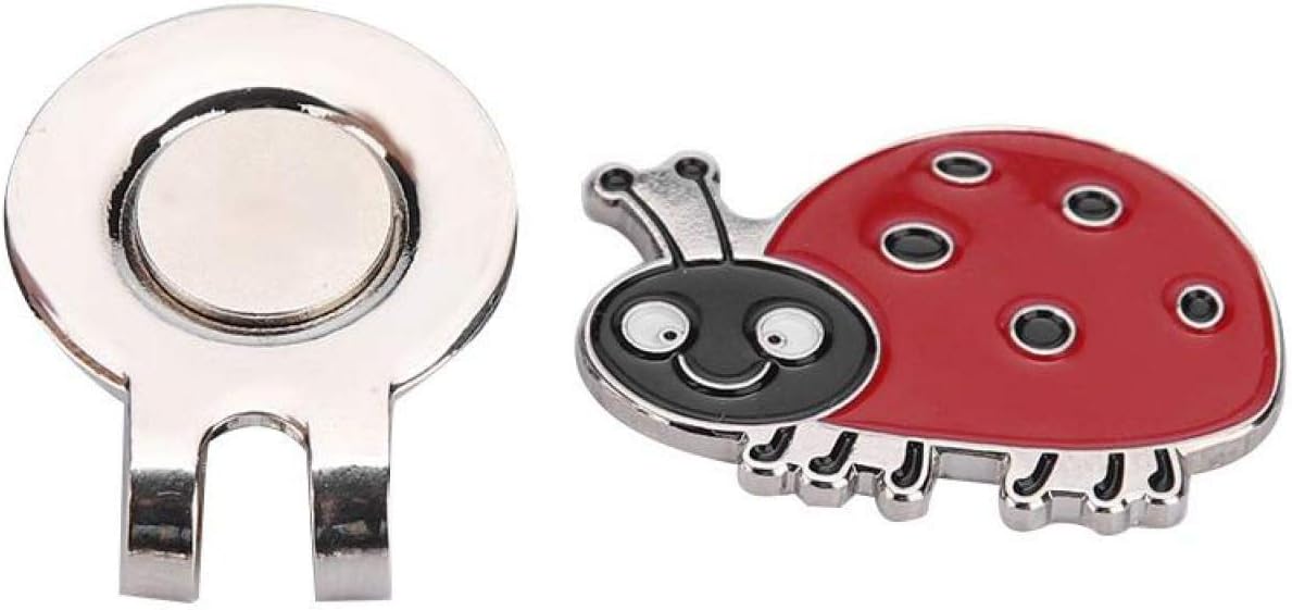 review Golf Clip, Anti-Rust Golf Ball Marker, Lightweight Durable Magnetic Stainless Steel Golfers for Friends Golf Lovers