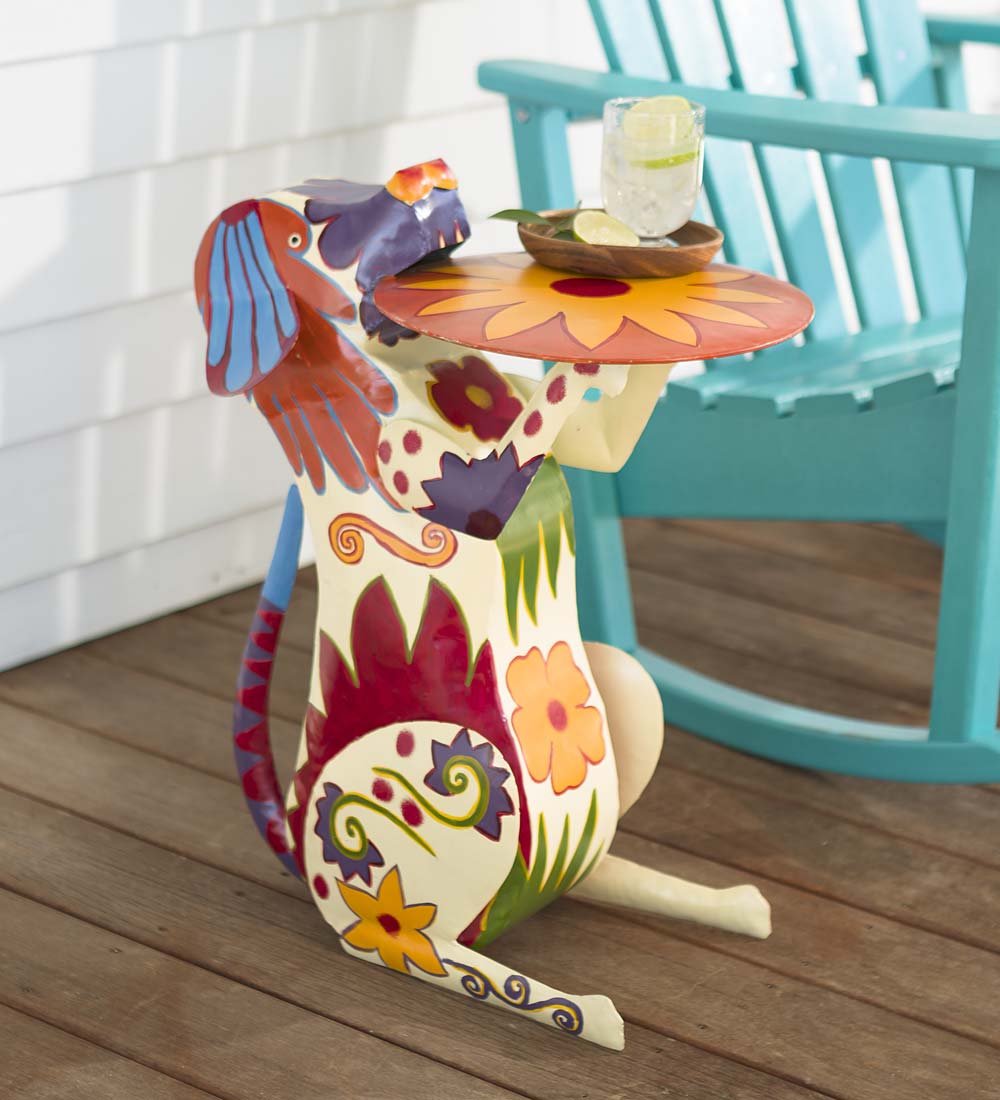 Amazon.com : Plow & Hearth Handmade Colorful Painted Folk Art