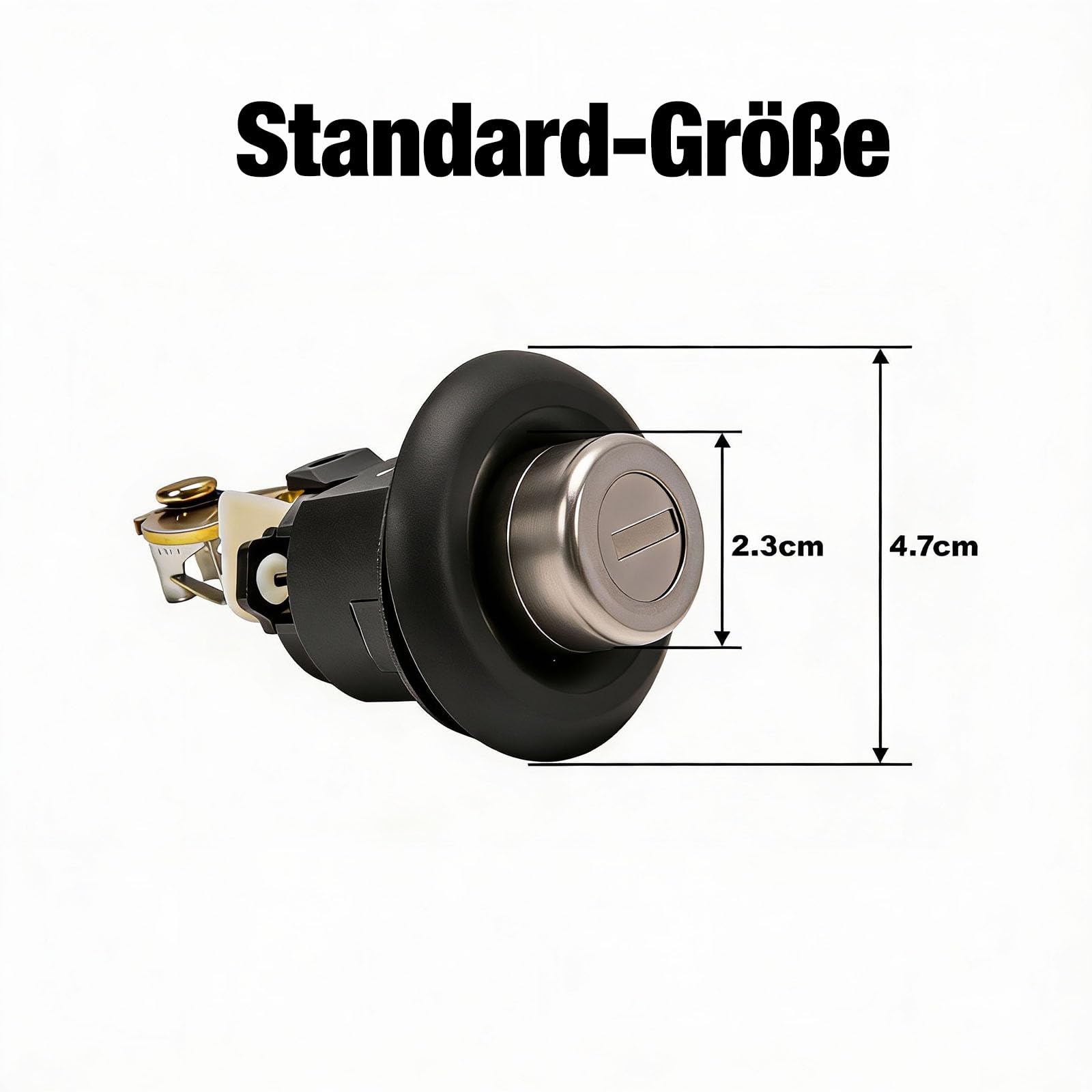 Serrure de coffre compatible avec Logan I (2008-2013) et Sandero I (2008-2012), serrure de hayon de rechange pour OE 905020198R