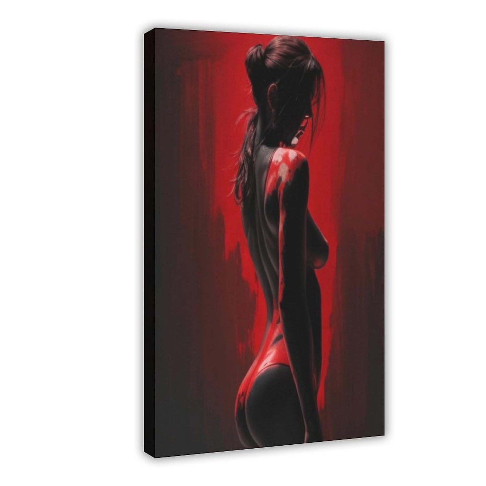 IYQTAGGH Sexy Women Poster Art Canvas Poster Bedroom Decor Landscape Office Room Decor Gift 12x18inch(30x45cm)