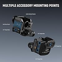 Vista 2 de NEEWER Pocket 3 Jaula, Plataforma de Grabación de Video para Cámara Gimbal de Aleación de Aluminio con Adaptador Incorporado de Accesorios de Cámara