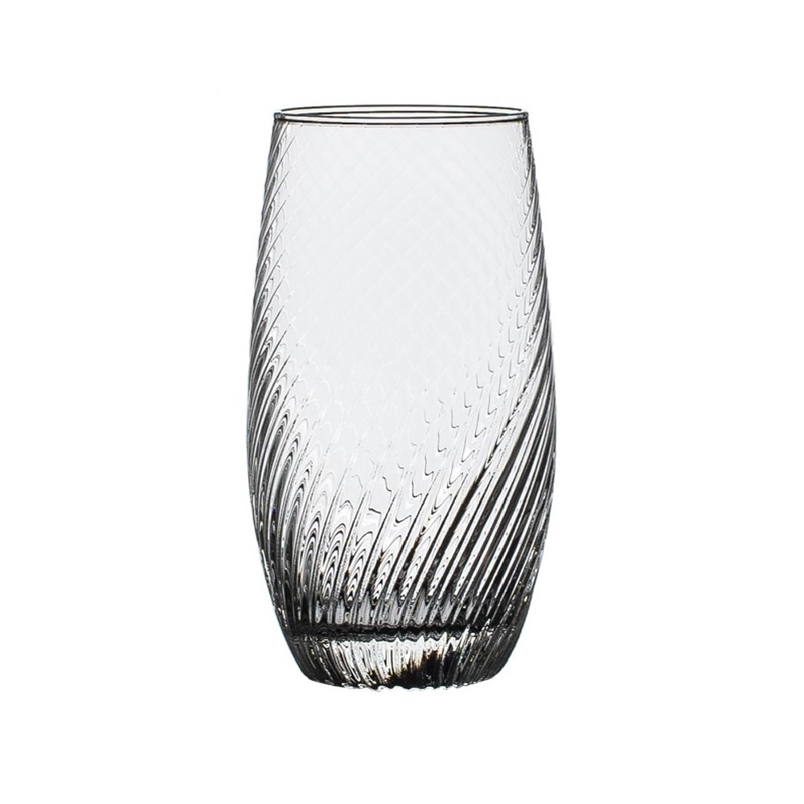 Vasos para beber agua de cristal texturizado grandes para zumos y cócteles