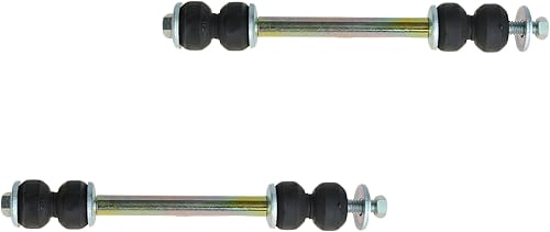 Miniatura 5 de Juego de pares de barras estabilizadoras delanteras compatibles con Chevy GMC Cadillac Hummer