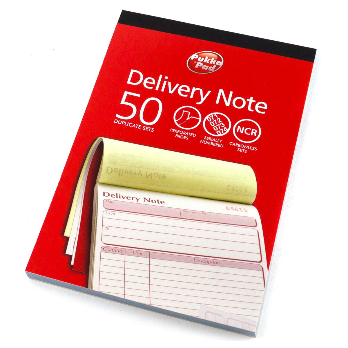 Pukka Pad, NCR Lot de 5 carnets de notes 137 x 203 mm