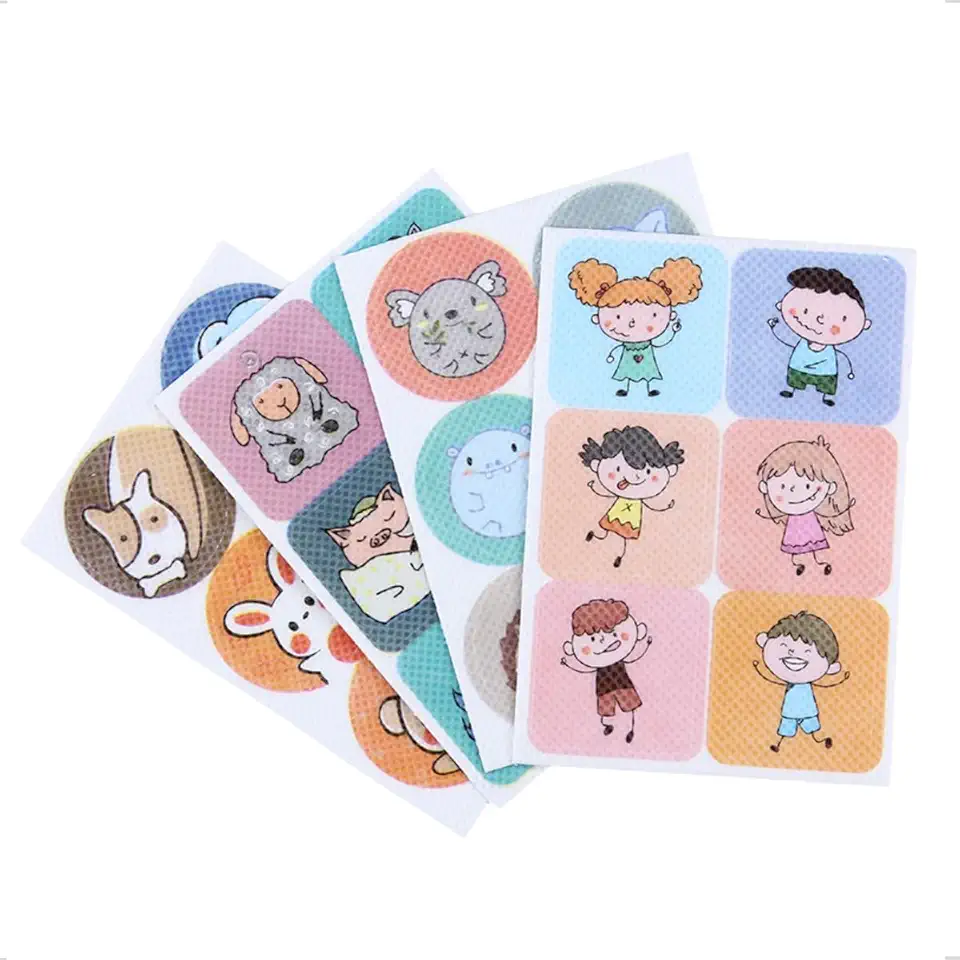 Kit Adesivos Repelentes Infantis com Citronela, Atóxico para Bebês e Crianças, Proteção contra Mosquitos, Pernilongos, Borrachudos e Dengue (72, Unico)