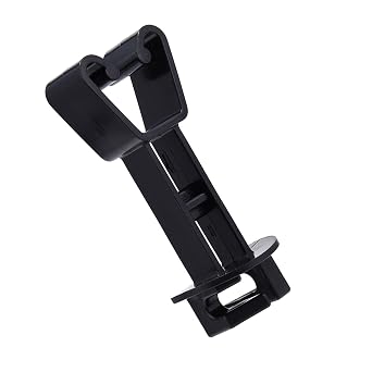 Electric Farm Fence Wire Insulators, U Post Extended, Black, 50