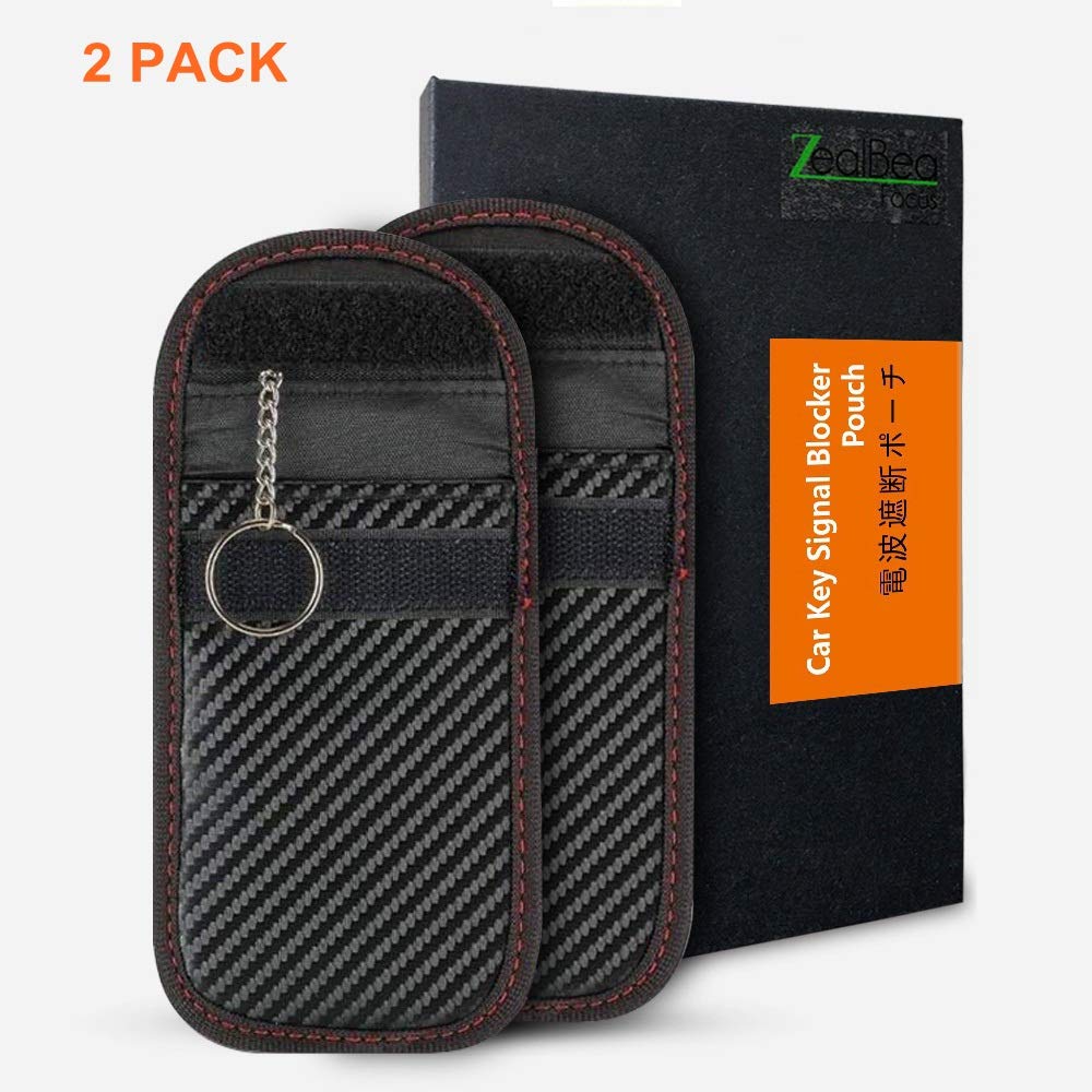 Buy ZealBea Focus Car Key Signal Blocker Pouches, Keyless Entry RFID Blocking Case for Car Keys