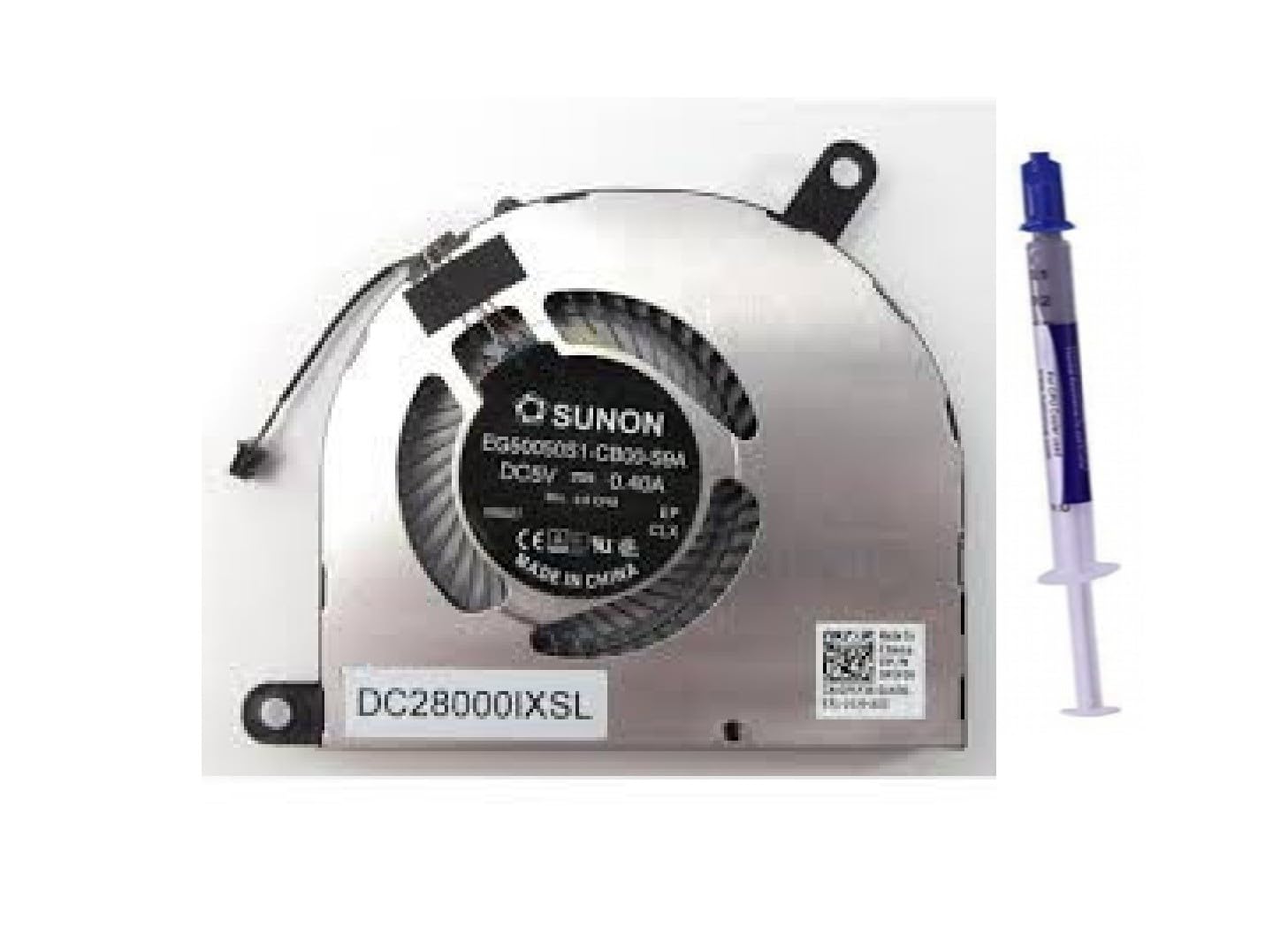 Replacement CPU Cooling Fan for Dell Latitude 5480 5488 5490 5491 5495 E5480 E5490, U Type, P5F39 0P5F39 DC28000IXDL, UMA Graphics Comes with High quality (Thermal paste)-image-12