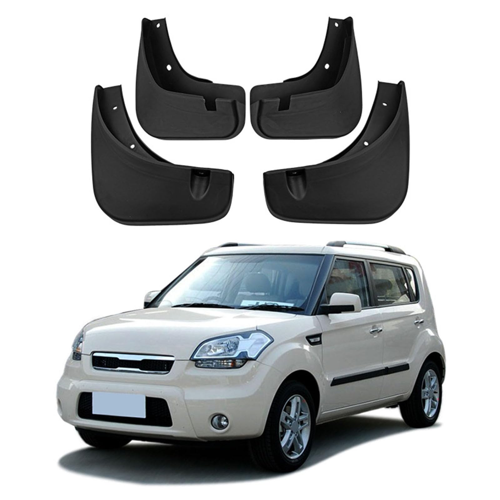 JGQFB Car Mudguards,Compatible with KIA Soul 2010-2013,Auto Parts