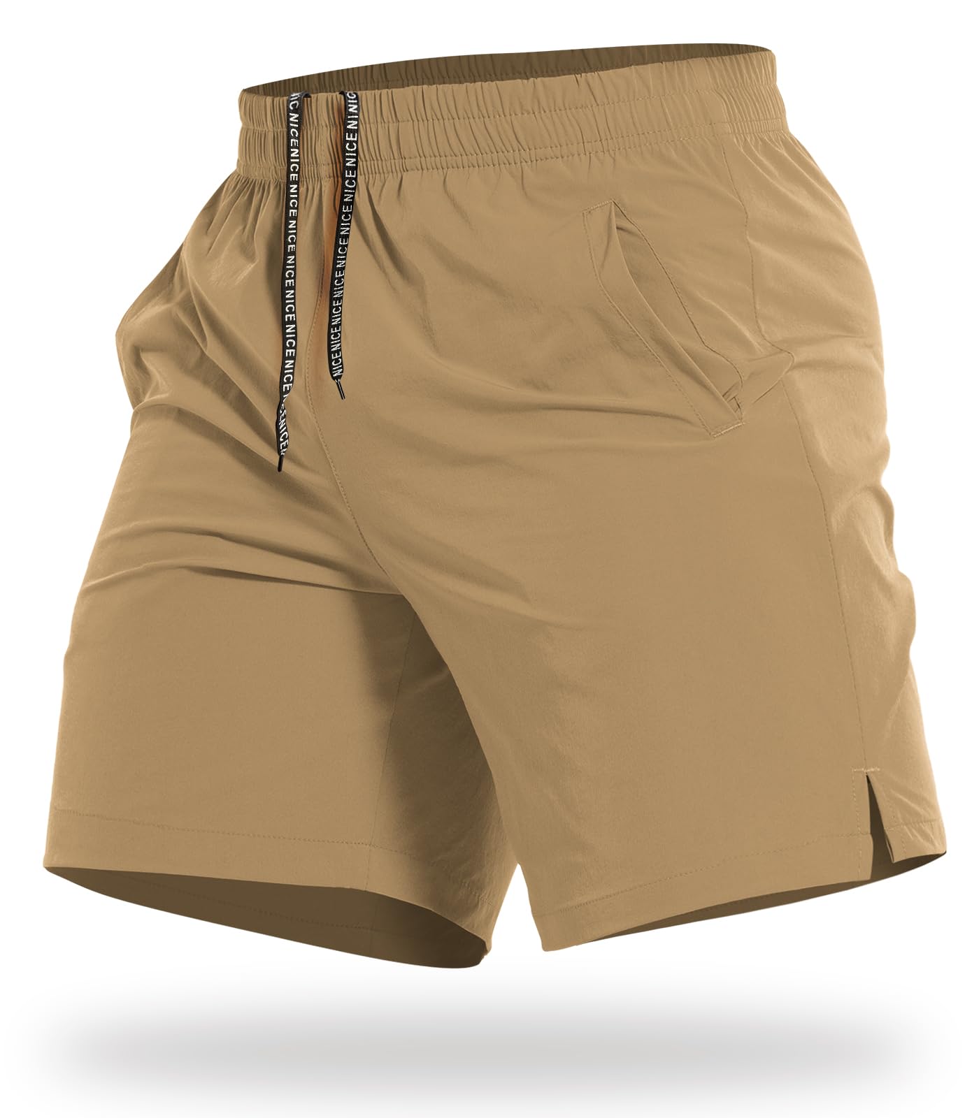 CANGHPGIN Mens Workout Athletic Shorts 7 inch / 5 inch Quick Dry Running Shorts Men Lightweight Sports Gym Shorts with Pocket