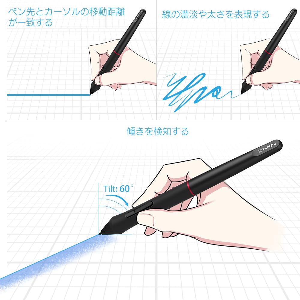 XP-PEN Artist 15.6 PRO Tavoletta Grafica con Schermo Full HD IPS da 15.6" Stylus 8192 Livelli di Pressione - Nuova Versione 2019