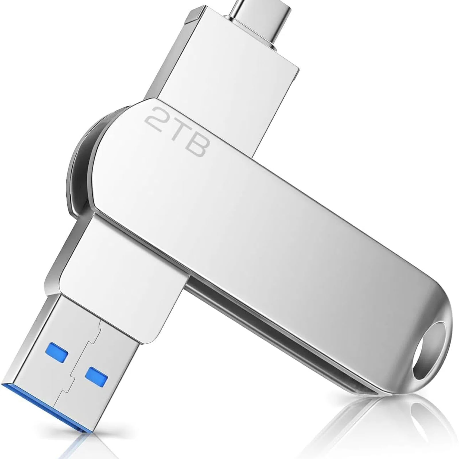 ⭐特別割引・ 大容量2TB 高速データ転送・360°回転式 USBメモリ Amazon.co.jp: 2TB 大容量 USBメモリ 2TB 大容量 USB&Type-C メモリ 外