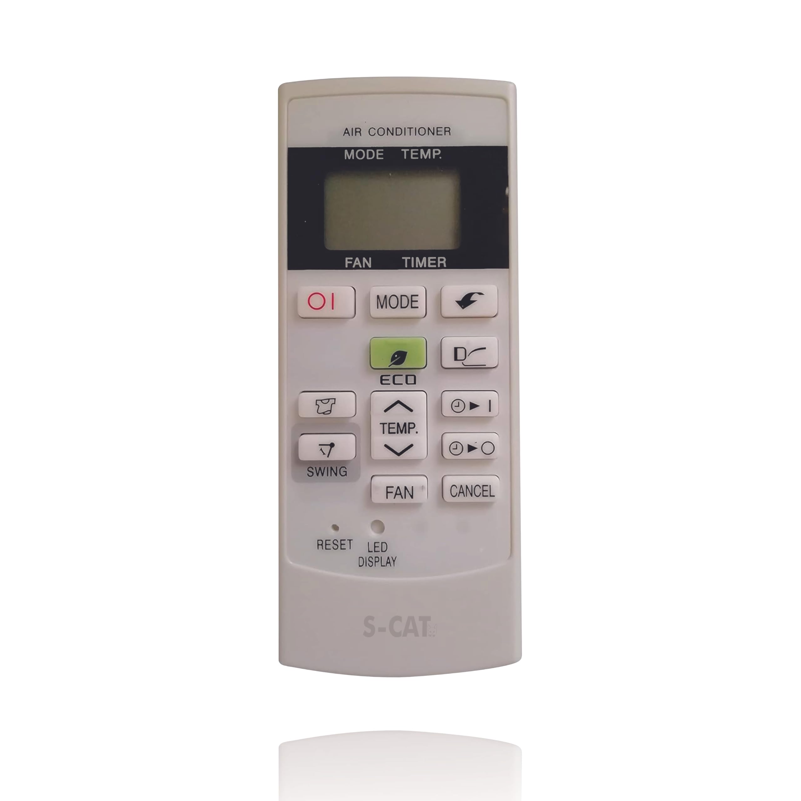 S-CAT Compatible with Sharp AC Remote Control Model 156 (No Backlight) Suitable for 1 1.5 2 Ton Split & Window AC (Match Old Remote Exactly, Contact Helpline for Order)-picture-25