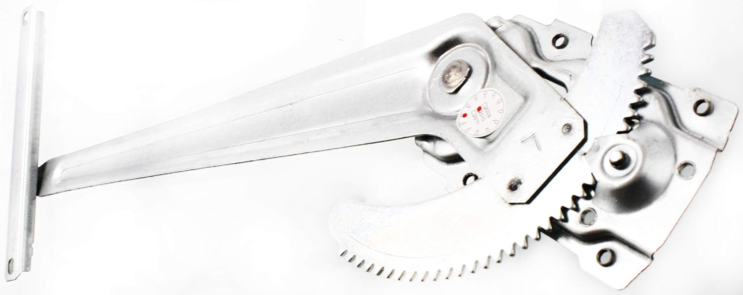 Evan Fischer Manual Window Regulator Compatible with Toyota Pickup 1984-1988 4Runner 1984-1989 Front, Driver Side Models With Vent Window Replaces# 6980289108
