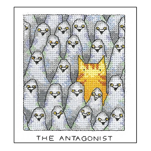 Heritage Crafts Simply Heritage Cross Stitch Kit - The Antagonist