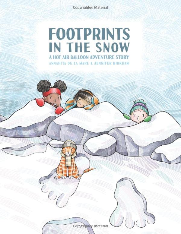 Footprints in the Snow (Hot Air Balloon Adventure Stories)