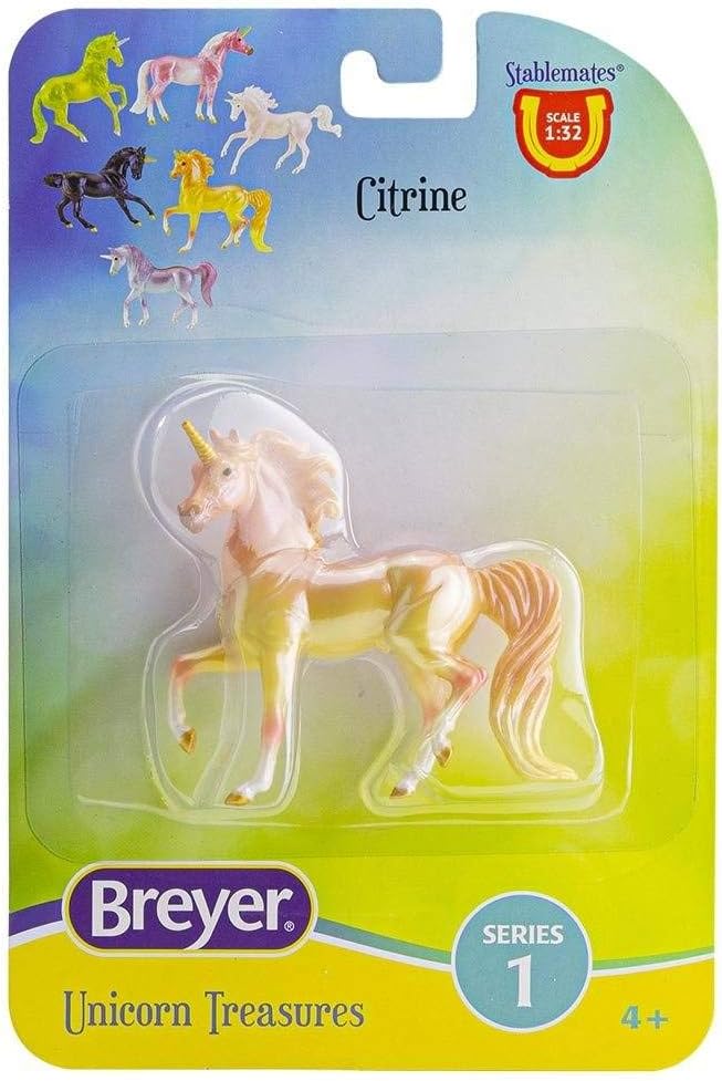 Breyer Cavalos Stablemates Gema Unicórnio Treasures Estatueta Sortida ...