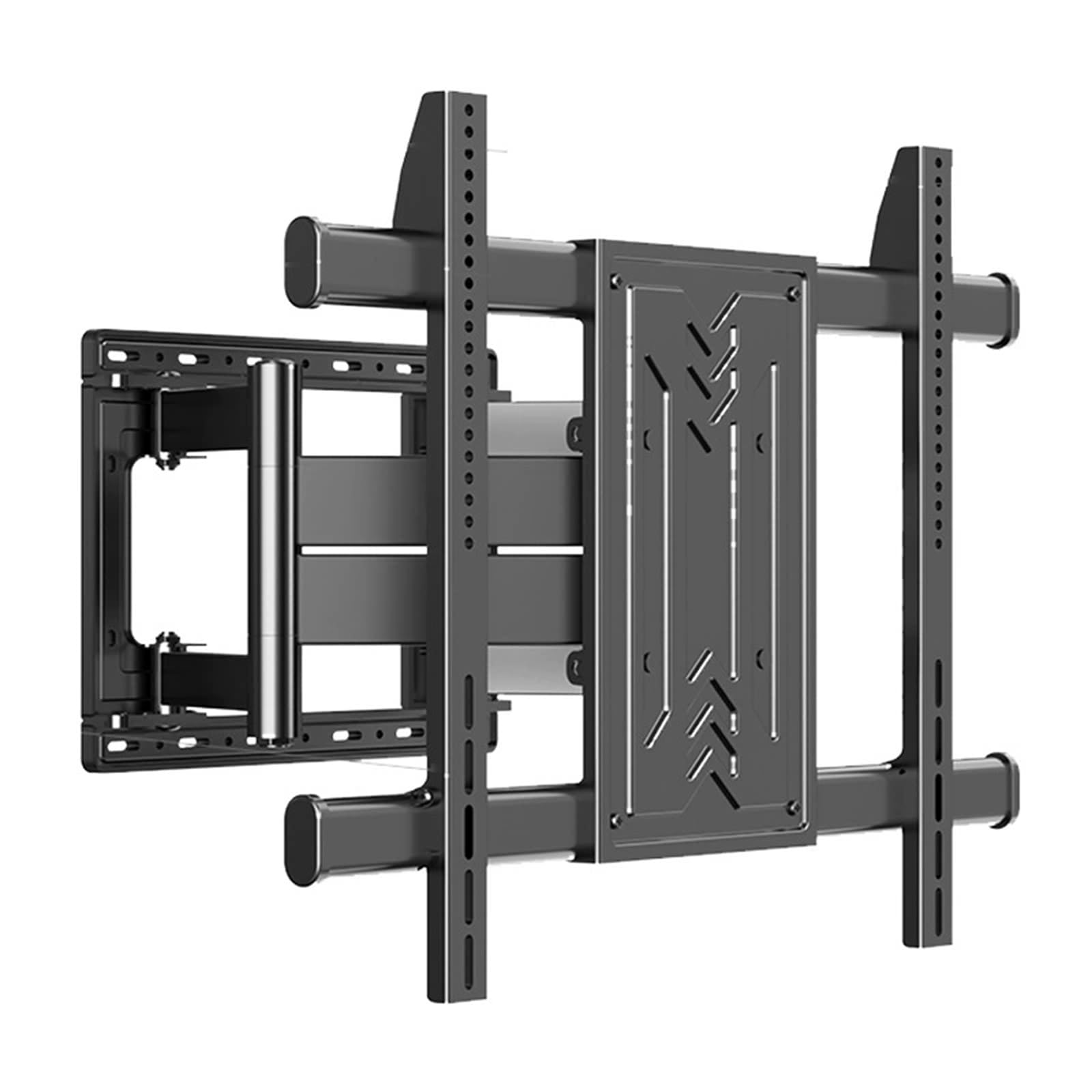 Supporto da Parete per TV A Movimento Completo, con Braccio Articolato Estensibile, Inclinabile, Girevole e Livellabile, per TV A Schermo Piatto O Curvo da 50 A 100 Pollici
