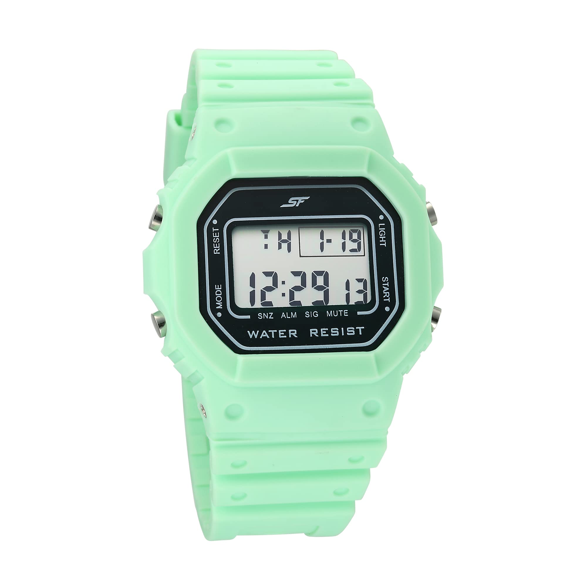 SF Hexa Digital Dial Unisex Watch with Polyurethane Strap-77122PP05 (B0BVRCKJJQ) Amazon Price History, Amazon Price Tracker