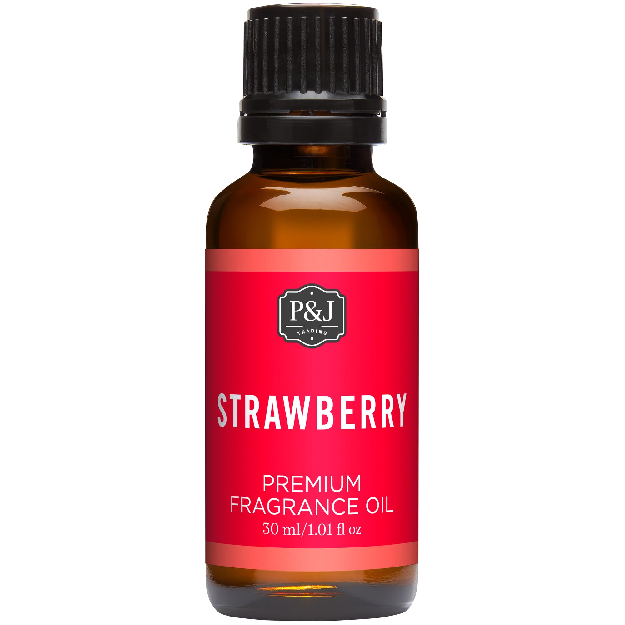 P&amp;J Trading Fragrance Oil | Strawberry Oil 30ml - Candle Scents for Candle Making, Freshie Scents, Soap Making Supplies, Diffuser Oil Scents