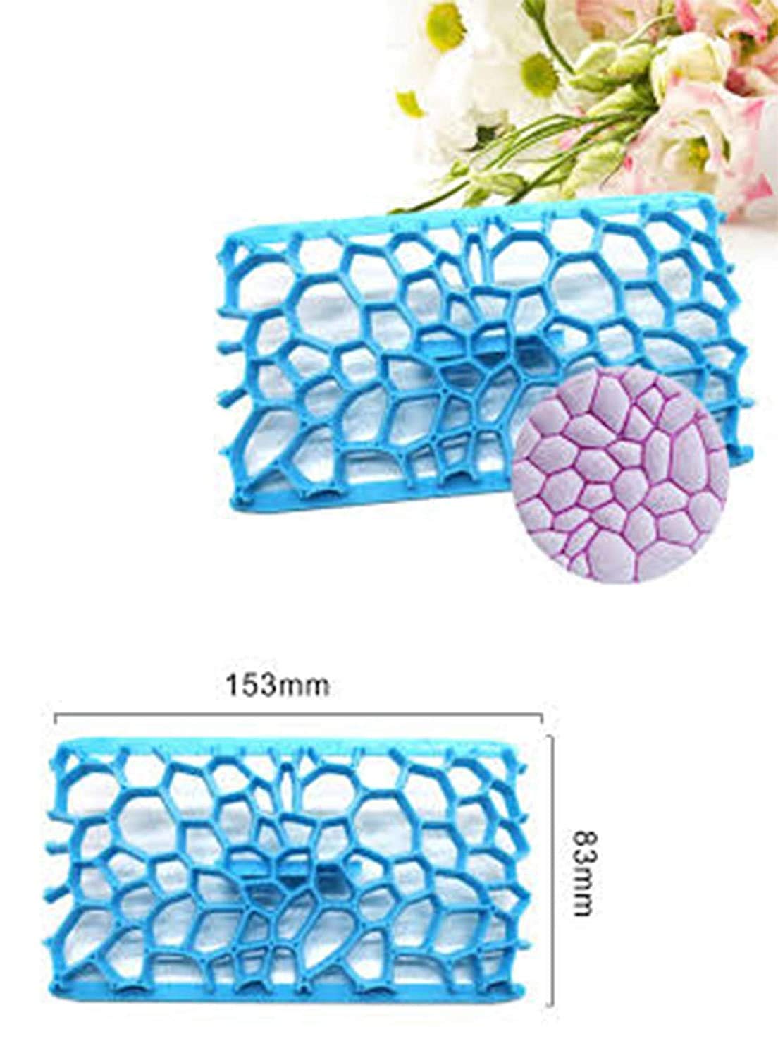 Cake Decor Quilt Embosser Mould, Cookie Biscuit Cupcake Mould Fondant Cake Decorating Tools 1