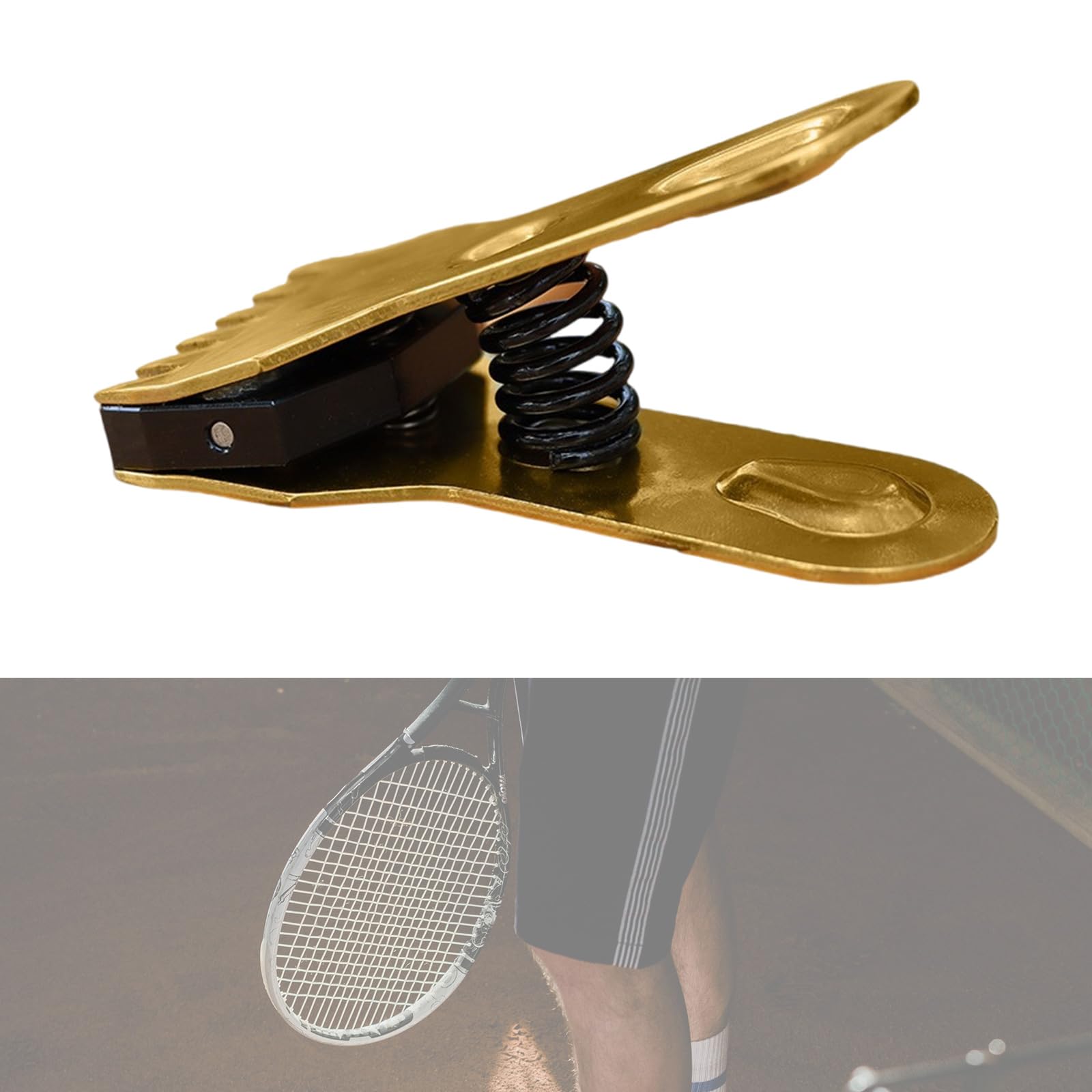 Pro Badminton String Clamp 6 Rebbio Racchetta Grip Morsetto Tennis Squash Badminton Racchetta String