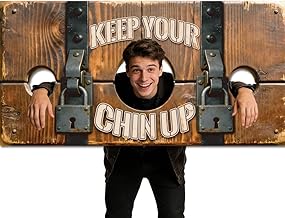 WADORN Décor Photo médiéval Authentic Style Polyester 180 x 90 cm pour photomaton médiéval Halloween Foire Renaissance Décoration médiévale Sombre