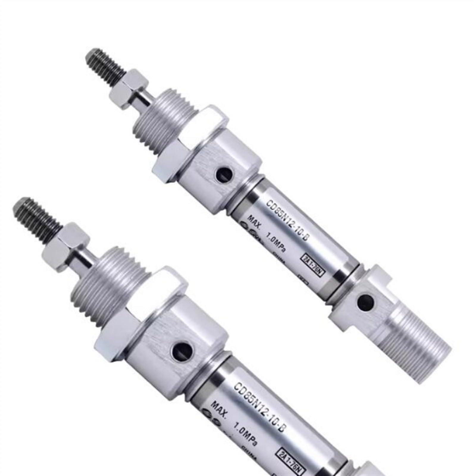Cylinder tłokowy ze stali nierdzewnej, seria C85N/CD85N, C85N10/C85N12/CD85N10/CD85N16, pneumatyczne części mechaniczne, 1 sztuka (udar 75, C85N10)