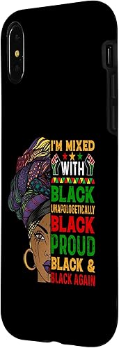 Miniatura 8 de iPhone 13 Pro Max Im Mixed With Unapologetically African Pride Black History Case