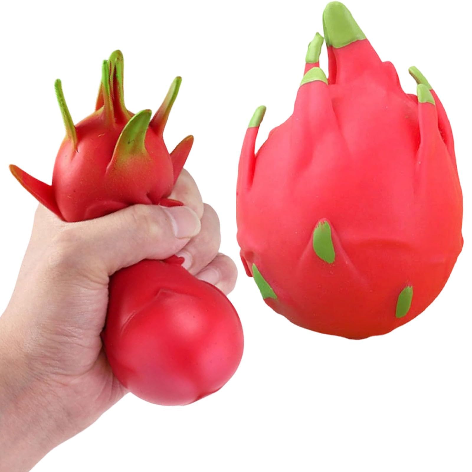 Squishy Stress Toys Green Apple Squishy Stress Ball for Kids and Adults Anxiety Relief,Slow Sensory Fidget Food Toys,Soft Squeeze Ball Sensory Toy,Stress Relief Squishies,Funny Party Favor Desk Decor
