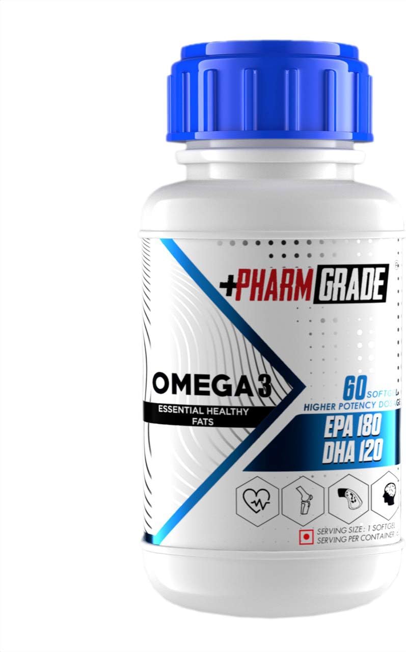 Pharmgrade Omega 3 (60 Capsules)