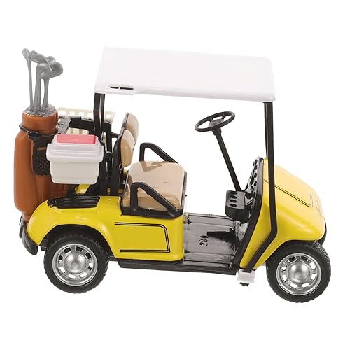 Kisangel Golf Cart Model Tabletop Golf Cart Decor Eye Coordination