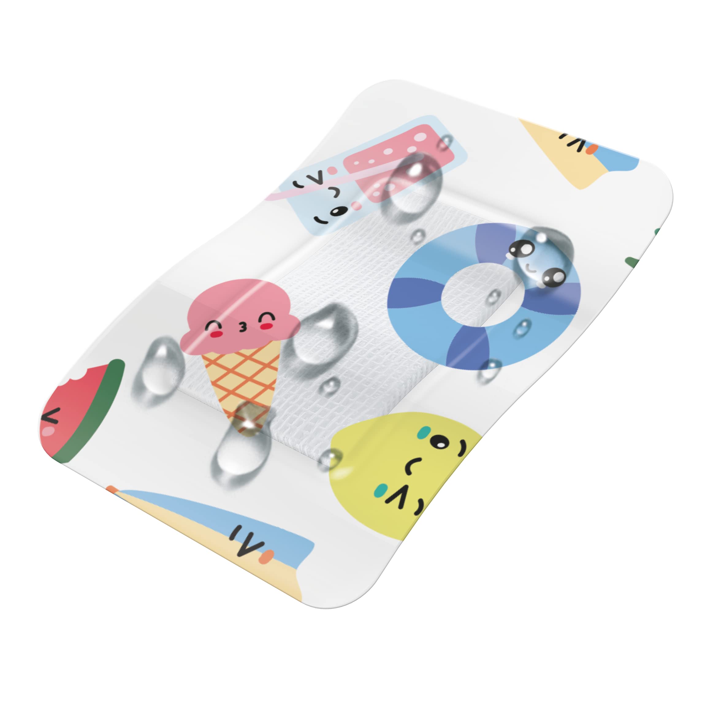 TIRITAS Aqua Kids: Apósitos aptos para contacto con agua; Con adhesivo hipoalergénico y diseños efecto tattoo perfectas para para niños. Dejan transpirar la piel; 2 tamaños; 12 unidades
