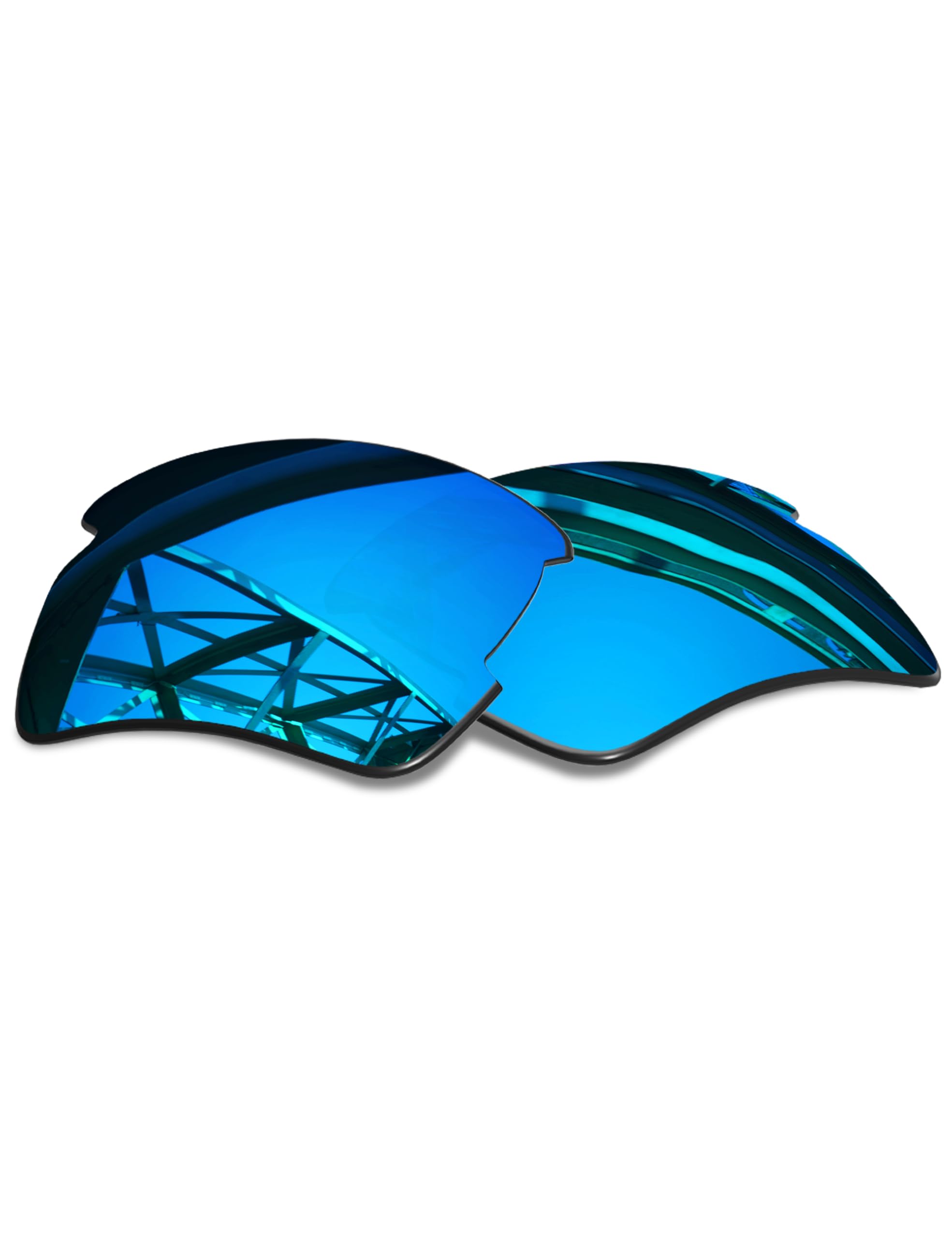 SmartVLT Men's Ice Blue Replacement Lenses for Oakley Flak 2.0 XL OO9188 Sunglass
