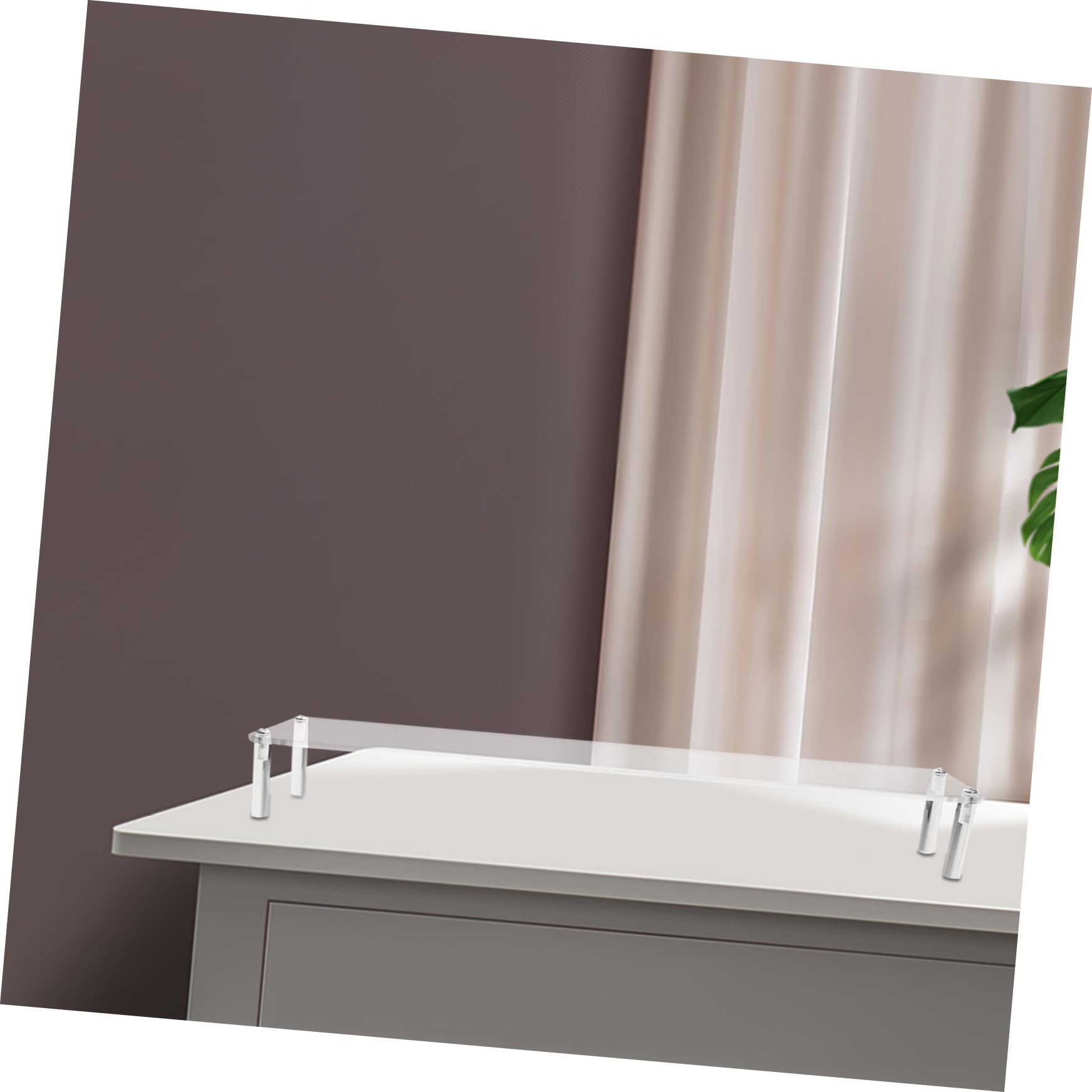 Abaodam 3piezas Estante Acrílico De Exhibición para Decoración De Escritorio Soporte De Almacenamiento para Figuras y Accesorios Diseño Práctico y Estable para Casa y