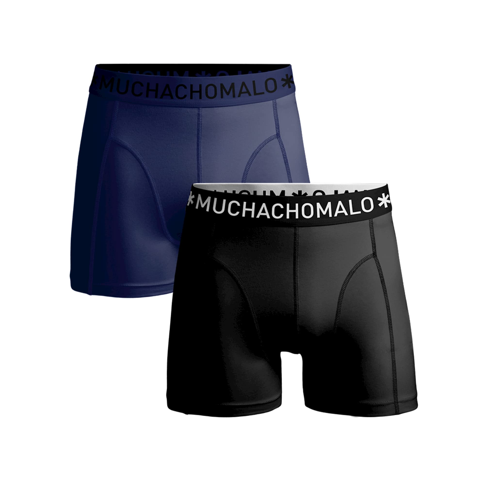 Muchachomalo - Calzoncillos tipo bóxer para hombre, 2 unidades, microfibra.