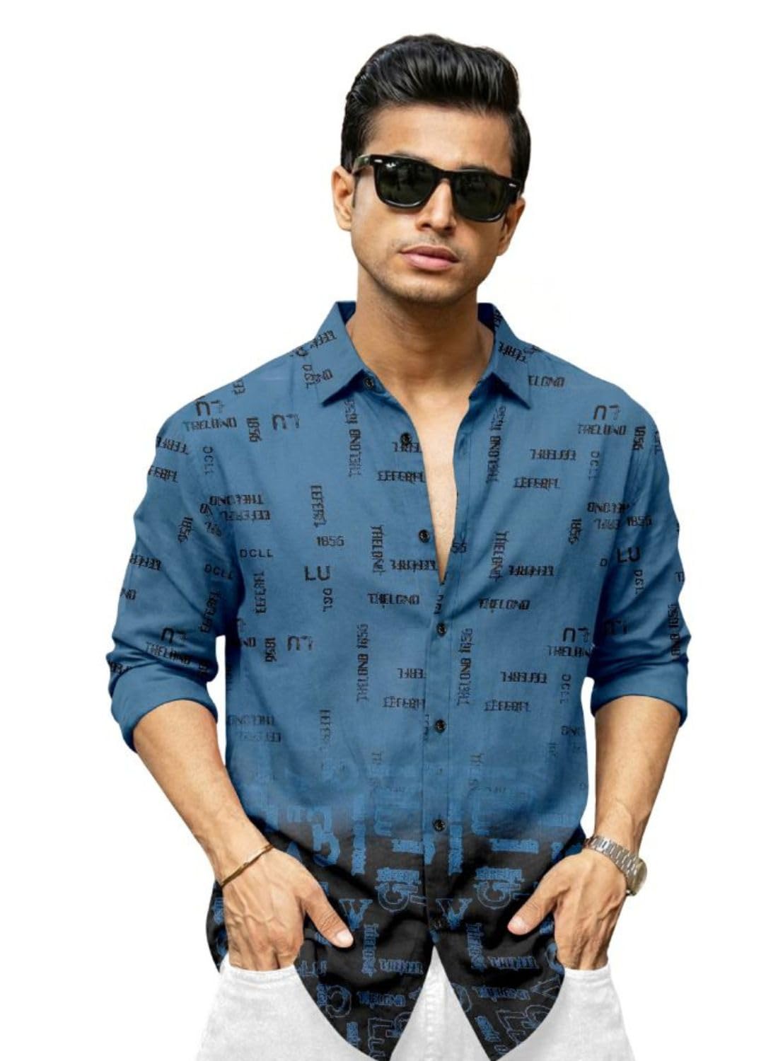 Men’s Stylish Printed Casual Shirt | Maroon Slim Fit Shirt for Men | Trendy Full Sleeve Button Down Shirt | Fashionable Party & Casual Wear for Boys & Men-image-1