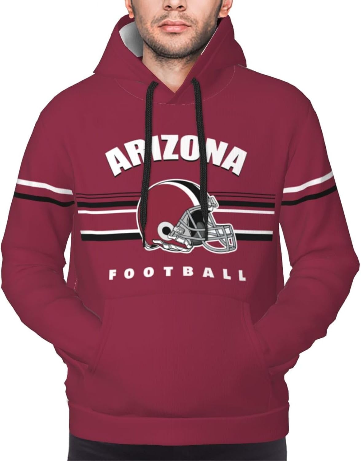 Custom Hoodie for Men, Personalized Football Sweatshirt, Customized Any Name Number Hoodies Gifts - Image 2