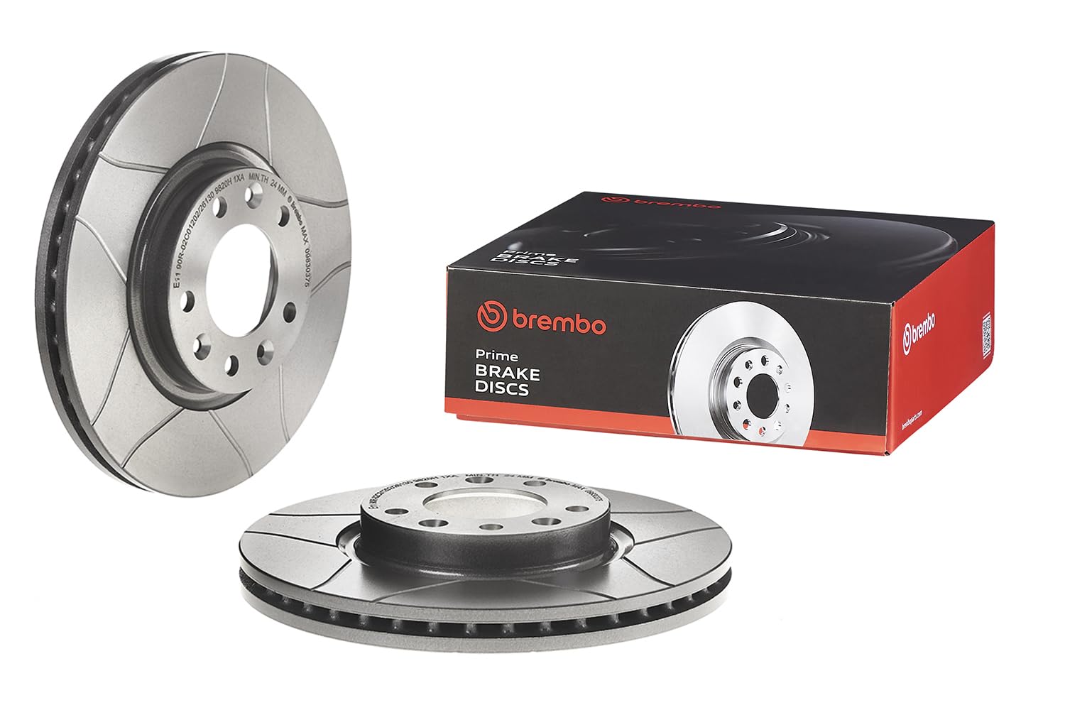 Brembo Max 09.8303.75 - Disque de Frein Avant - Jeu de 2 disques