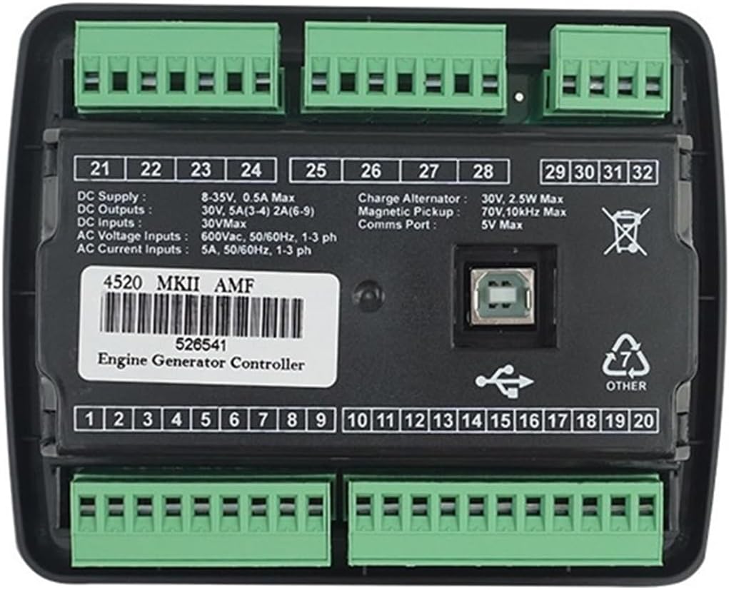 DSE4520 Controller Self-Starting Control Module Diesel Generator Accessories Control 4520(Copy DSE4520)