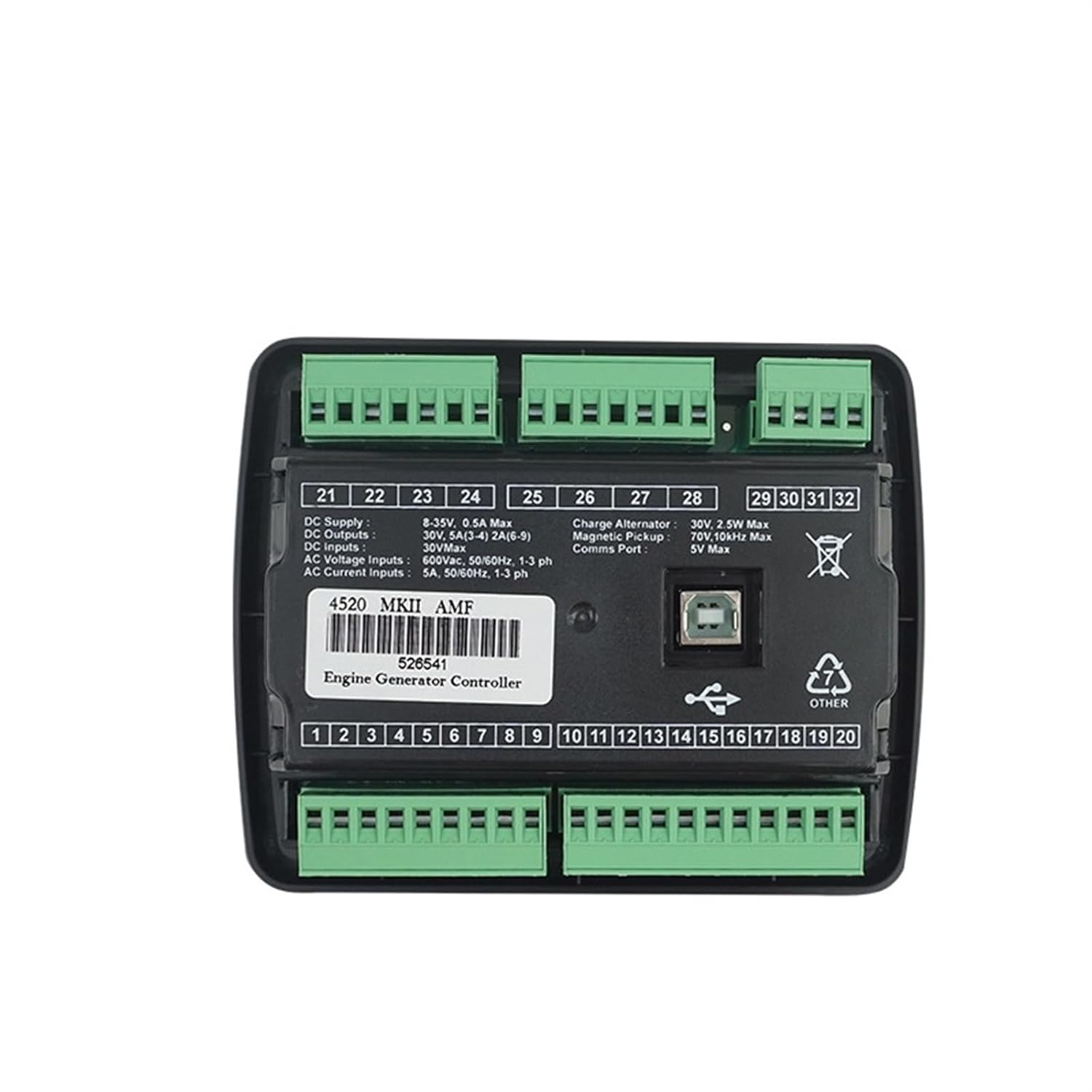 DSE4520 Controller Self-Starting Control Module Diesel Generator Accessories Control 4520(Copy DSE4520)