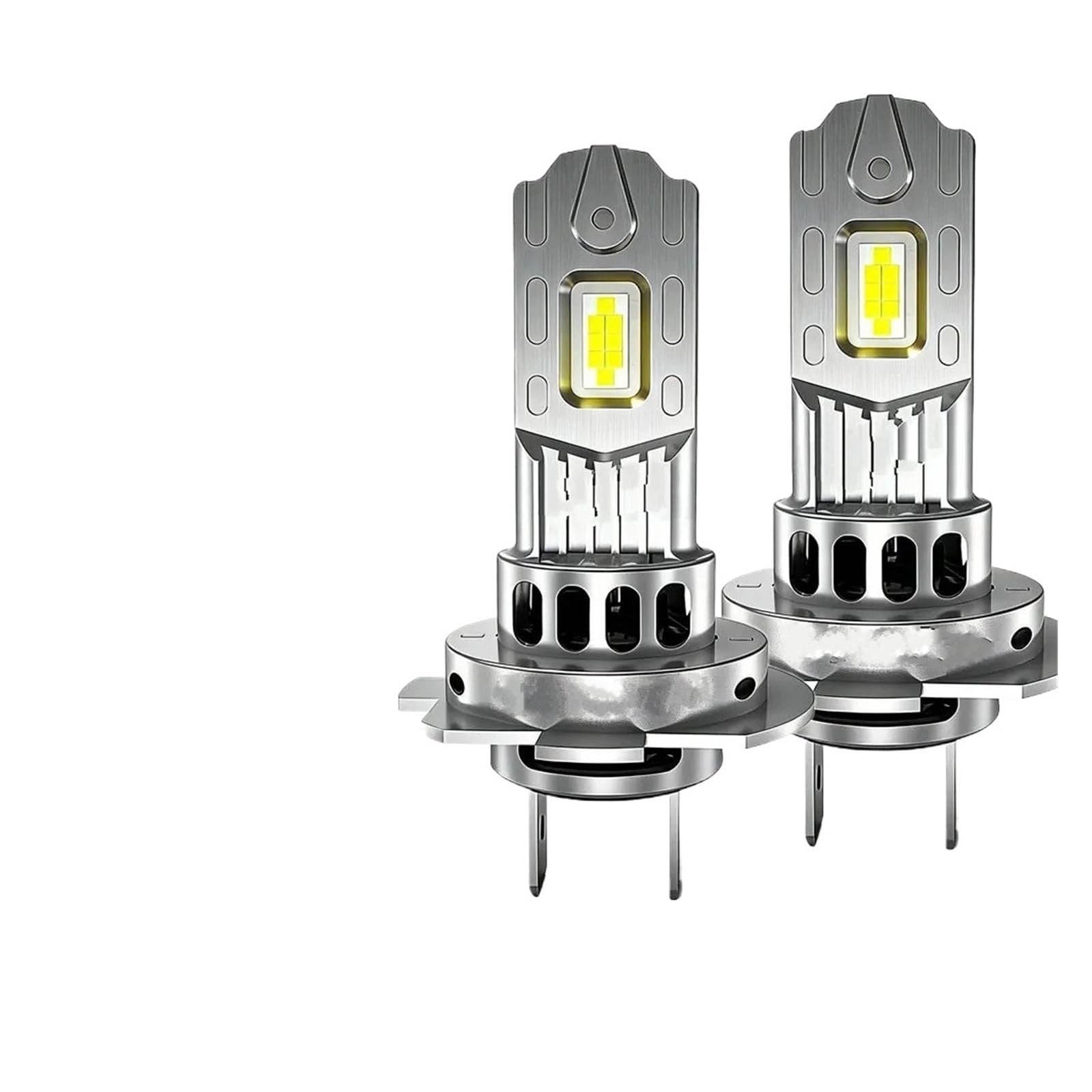 Faro anteriore completo Fari H7 LED Canbus Per Auto 2500W Automobile H4 Fendinebbia Nessun Errore Fascio E Basso Wireless 1:1 Luce 12V Blocchi fari anteriori auto(2 PCS H7 LED Light)