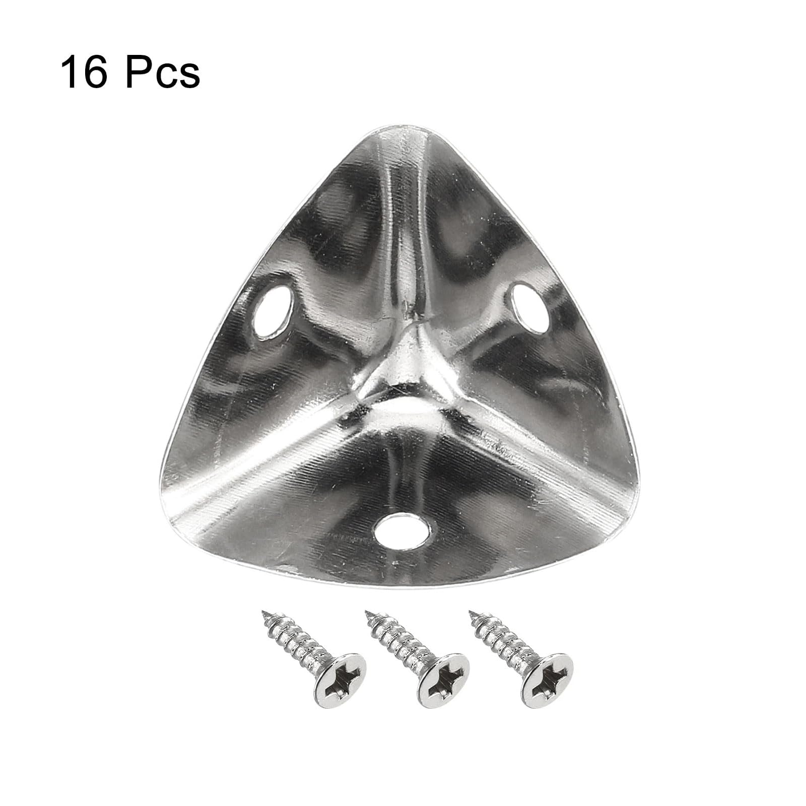 TA-VIGOR 16Pcs Metal Corner Protectors, 25 x 25 x 25mm Edge Guard Decorative Corner Bracket - Image 3