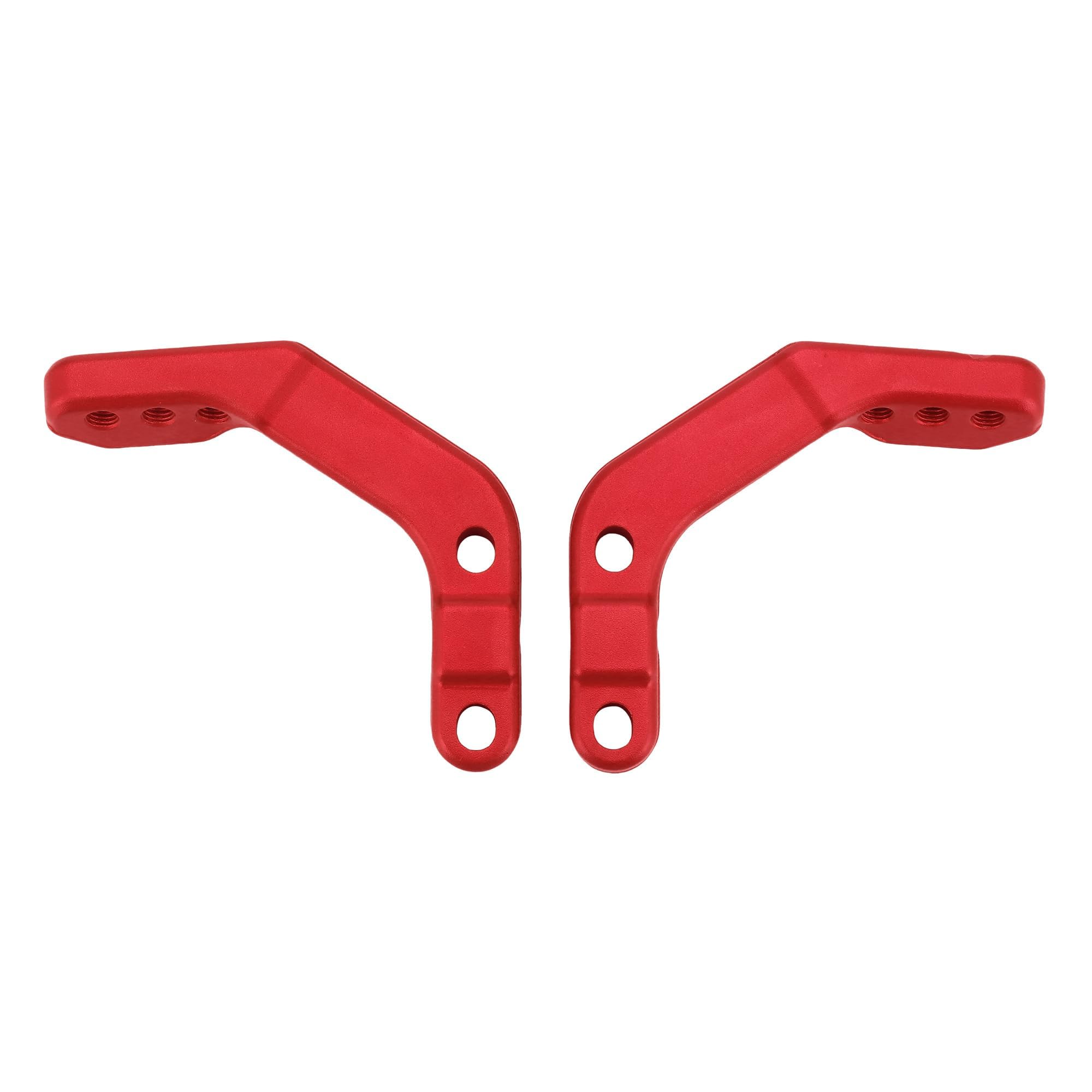 Support guidon 28mm WOOSTAR rouge pour moto SX SXF EXC TE FE
