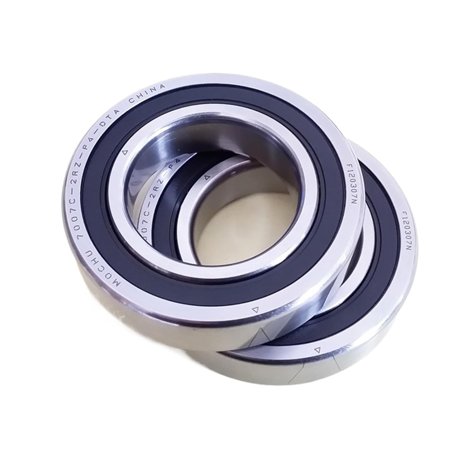 1Pair 7007 7007C 2RZ P4 DT A 35x62x14 35x62x28 Sealed Angular Contact Bearings Speed Bearings CNC ABEC-7